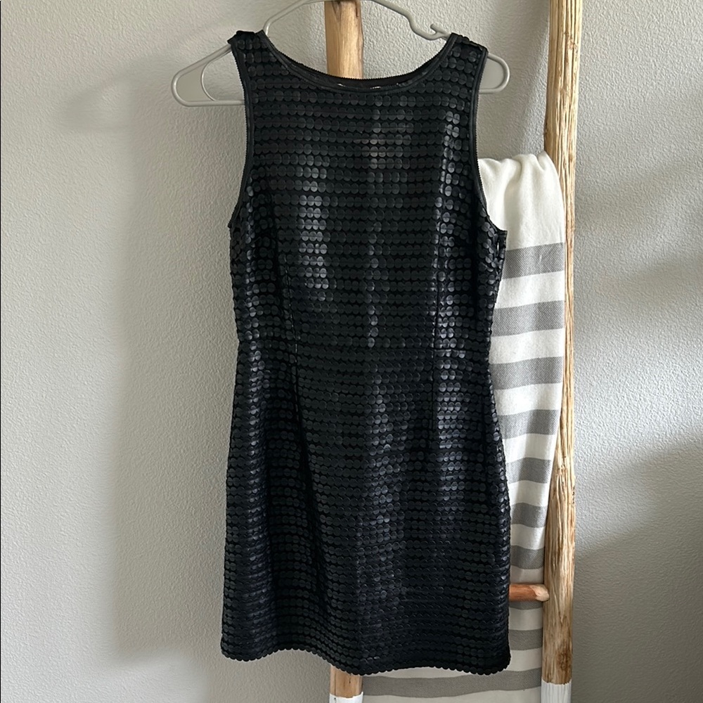 BB Dakota Black Sheath Mini Dress